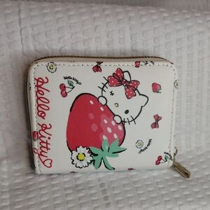 Hello Kitty White and Pink Kids Wallet